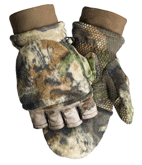Fleece Fishing Gloves Winter Fishing Gloves Flip Top Mittens Warm