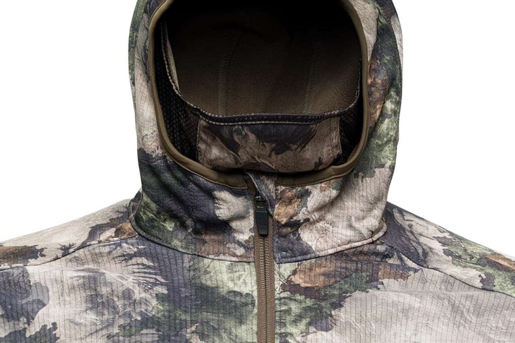 Hood + built-in facemask