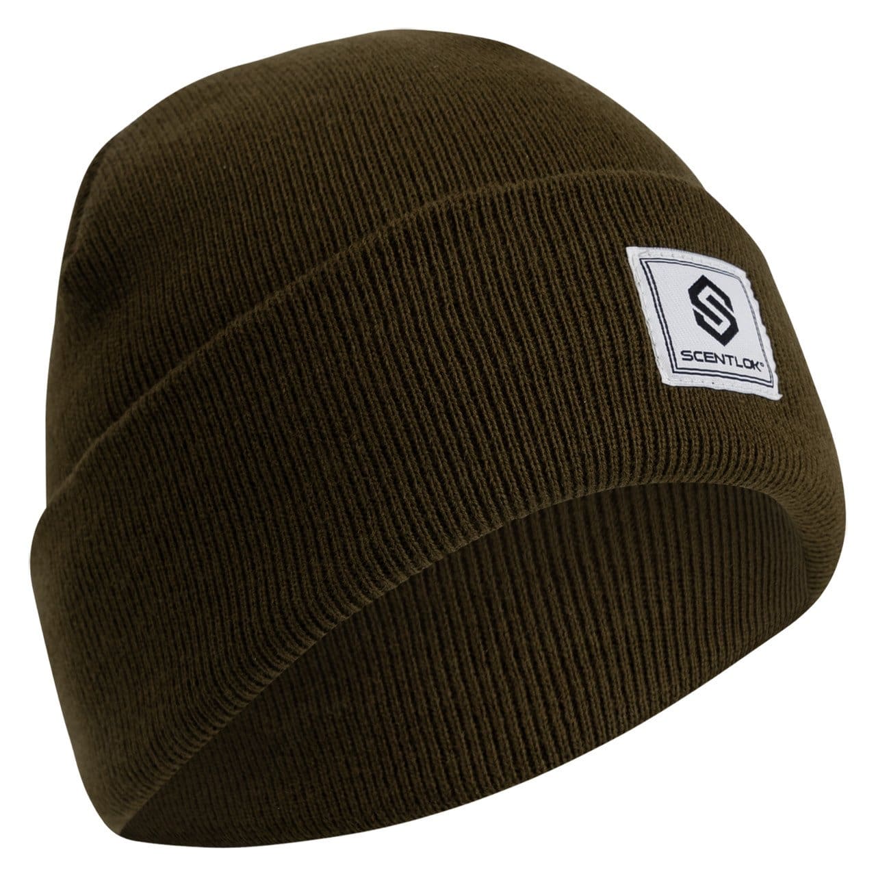 knit logo beanie