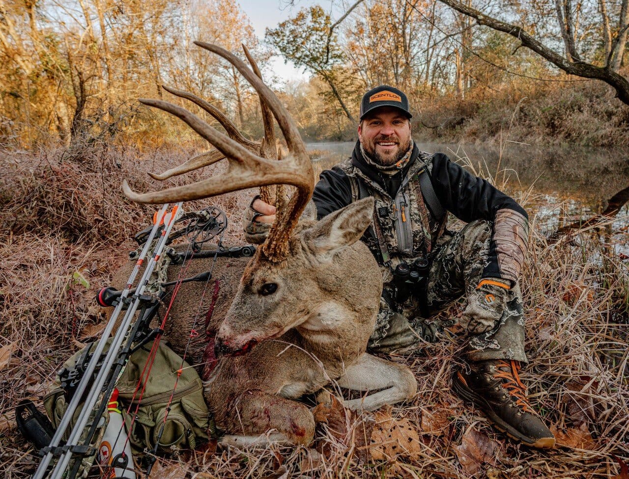 Randy Birdsong with buck